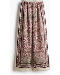 H&M - Pull-on Broek Van Viscosemix - Lyst