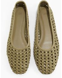 H&M - Strooien Ballerina's - Lyst