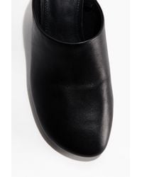 H&M - Mules aus Leder mit Kitten Heel - Lyst