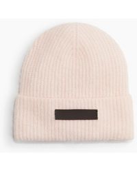 H&M - Gerippte Beanie - Lyst