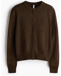 H&M - Structuurgebreid Vest - Lyst