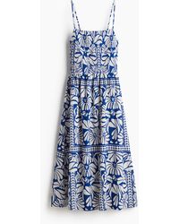 H&M - Gesmoktes Trägerkleid - Lyst