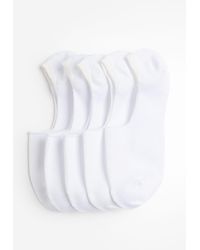 H&M - Lot de 5 paires de chaussettes invisibles DryMove - Lyst