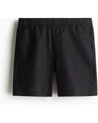 H&M - Leinenshorts in Regular Fit - Lyst