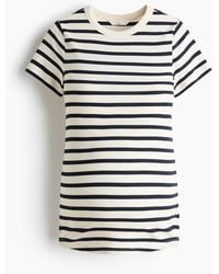 H&M - Mama Geribde Top - Lyst