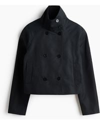 H&M - Korte Trenchcoat - Lyst
