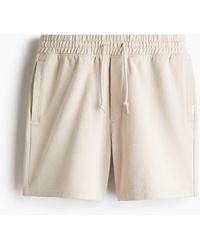 H&M - Shorts aus Baumwollsweat Relaxed Fit - Lyst