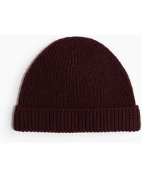 H&M - Gerippte Beanie - Lyst