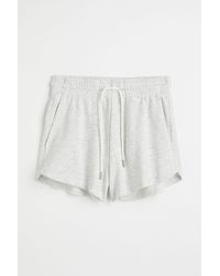 H&M Sweatshirt Shorts - Grey