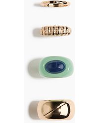 H&M - 4er-Pack Ringe - Lyst