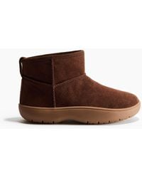 H&M - Boots aus Veloursleder mit Warmfutter - Lyst