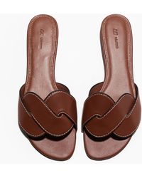 H&M - Ledersandalen - Lyst