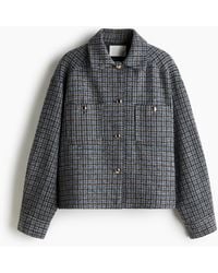 H&M - Oversized jacket - Lyst