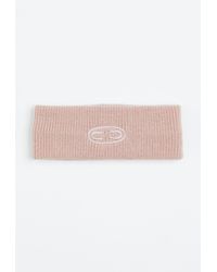 H&M - Geripptes Stirnband mit Stickerei - Lyst