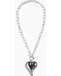 H&M - Collier Avec Pendentif Caur - Lyst