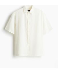 H&M - Hemd mit Struktur in Regular Fit - Lyst