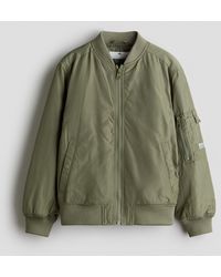H&M - Bomber Matelassé - Lyst