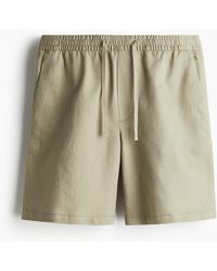 H&M - Short Relaxed Fit en lin mélangé - Lyst