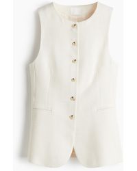 H&M - Long-Gilet - Lyst