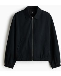 H&M - Baumwolljacke mit Kragen - Lyst