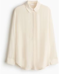 H&M - Viskosebluse - Lyst