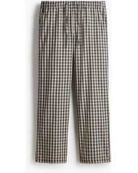 H&M - Popelinehose in Relaxed Fit - Lyst