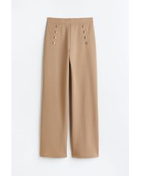 H&M Trousers - Natural
