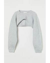 DAMEN Pullovers & Sweatshirts Stricken Schwarz S H&M Pullover Rabatt 75 % 