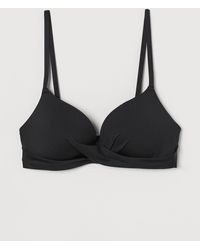 H&M Push-up Bikinitop - Zwart