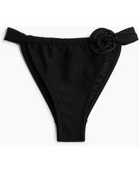 H&M - Bikini Brief With Flower Trim - Lyst