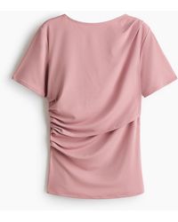 H&M - MAMA Top d'allaitement à effet drapé - Lyst