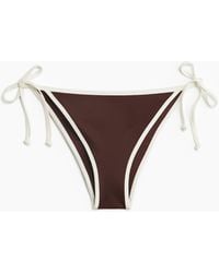 H&M - Tie-Tanga Bikinihose - Lyst