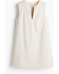 H&M - Twill Shift-jurk - Lyst