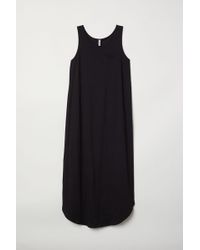 H&M Jersey Maxi Dress - Black