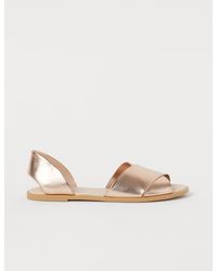 h and m flat shoes
