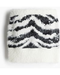 H&M - Gebreide Fluffy Minirok - Lyst