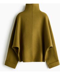 H&M - Pull oversize avec col cheminée - Lyst