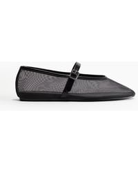 H&M - Ballerines Mary Jane En Mesh - Lyst