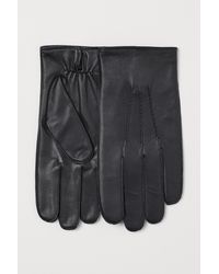 H&M - Lederhandschuhe - Lyst