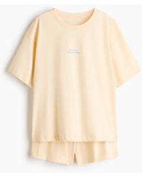 H&M - Pyjama Met Print - Lyst