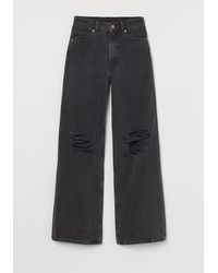 H&M Wide-leg jeans for Women - Up to 34% off | Lyst UK