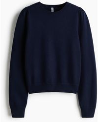 H&M - Pullover mit Puffärmeln - Lyst