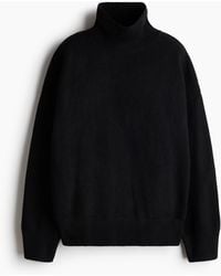 H&M - Pull oversize avec col cheminée - Lyst