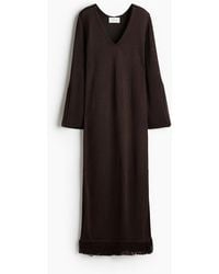 H&M - Kaftankleid mit Fransen - Lyst