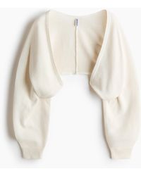 H&M - Gebreide Bolero - Lyst