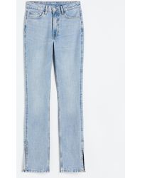H&M Skinny High Jeans - Blau