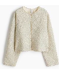 H&M - Veste Oversize Matelassée - Lyst
