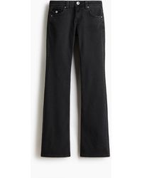 H&M - Flared Low Jeans - Lyst