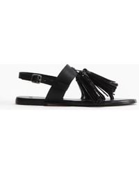 H&M - Sandalen mit Quasten - Lyst