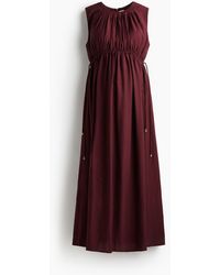 H&M - Mama Jurk Met Drawstrings - Lyst